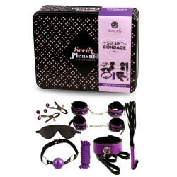Secretplay - Bdsm Set 8Pcs Purble / Noir.
